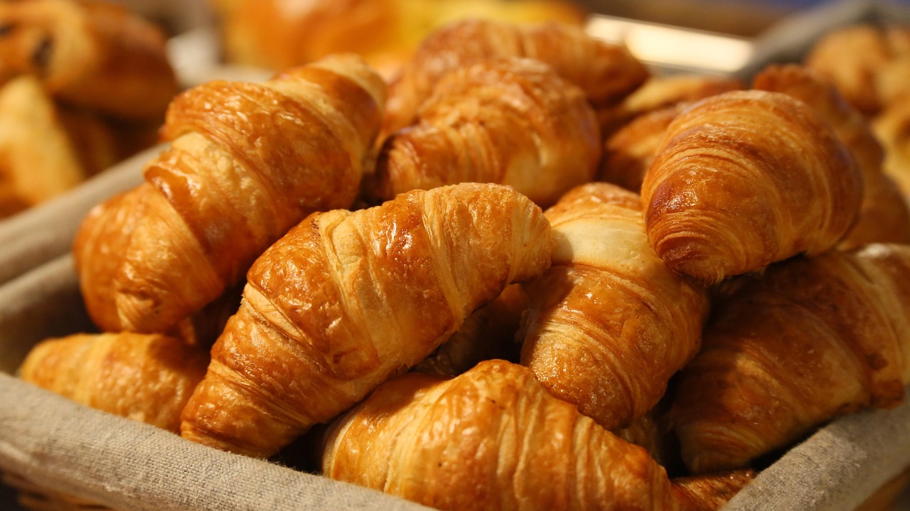Croissants folhados